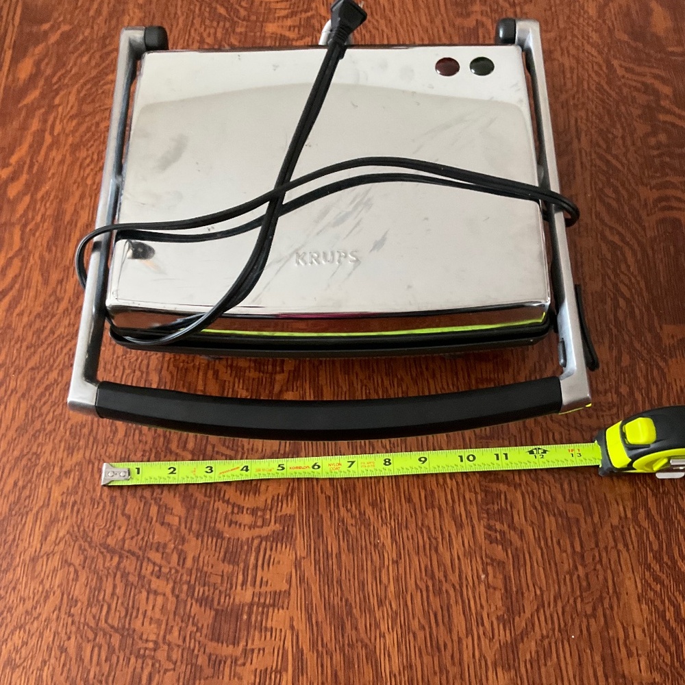 Krups electric panini press